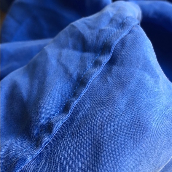 Massimo Dutti Silk Round Collar Shirt - Picture 4 of 5